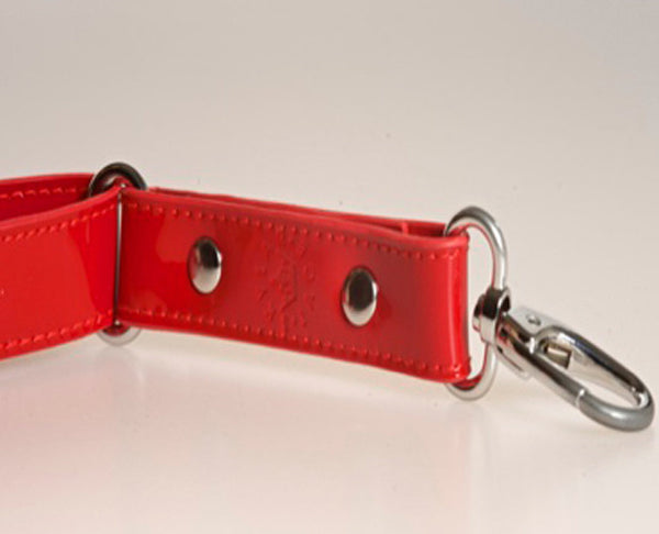 SCARLET RED - PATENT STRAP